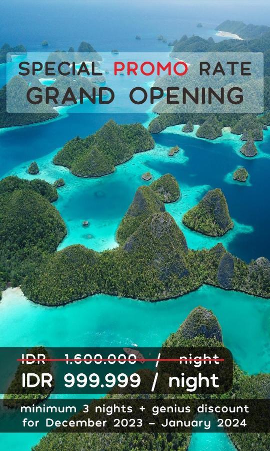 Mansuar Raja Ampat Bungalows Kri ภายนอก รูปภาพ